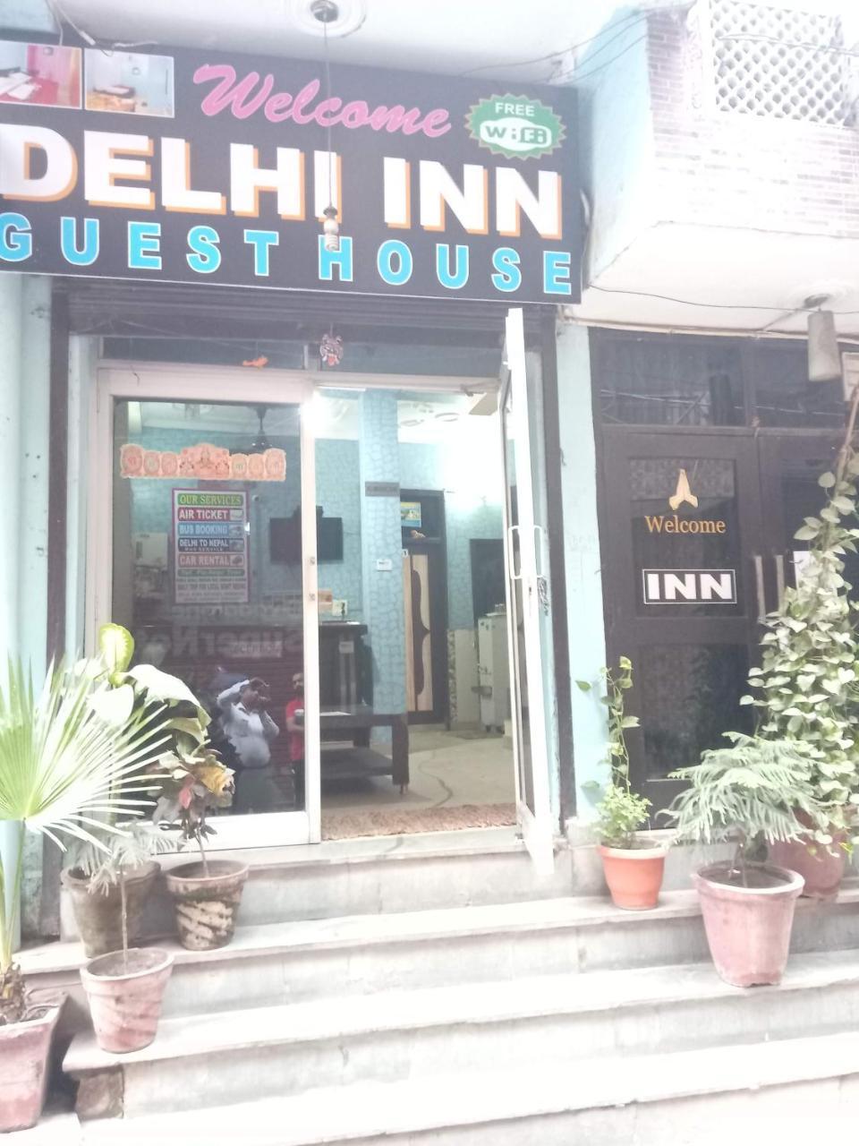 Delhi Inn New Delhi Exteriör bild